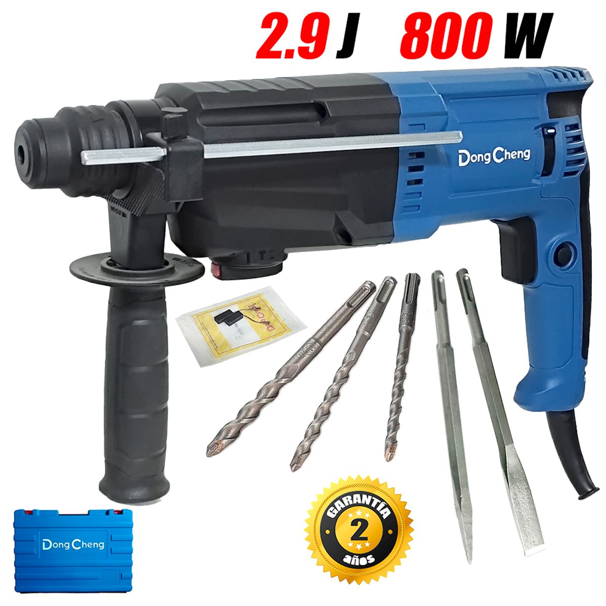 DONGCHENG - Rotomartillo Industrial SDS-Plus Dongcheng DZC06-26 800W 29J 26mm