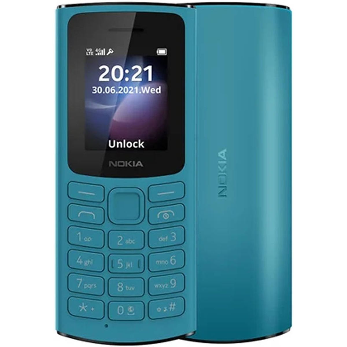 NOKIA - CELULAR NOKIA 105 4G  DUAL SIM AZUL