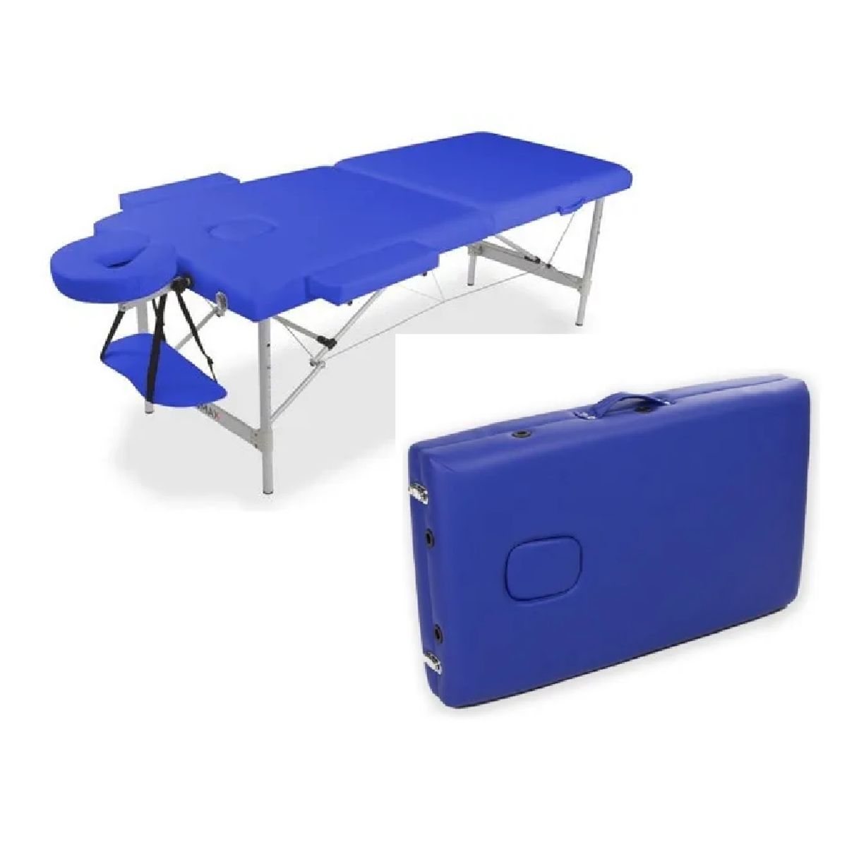 GENERICO - CAMILLA IMPORTADA DE ALUMINIO PORTATIL + ESTUCHE