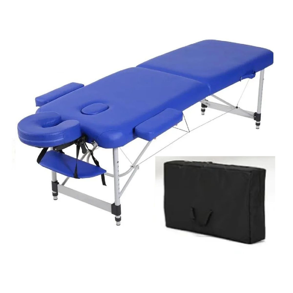 GENERICO - CAMILLA IMPORTADA DE ALUMINIO PORTATIL + ESTUCHE