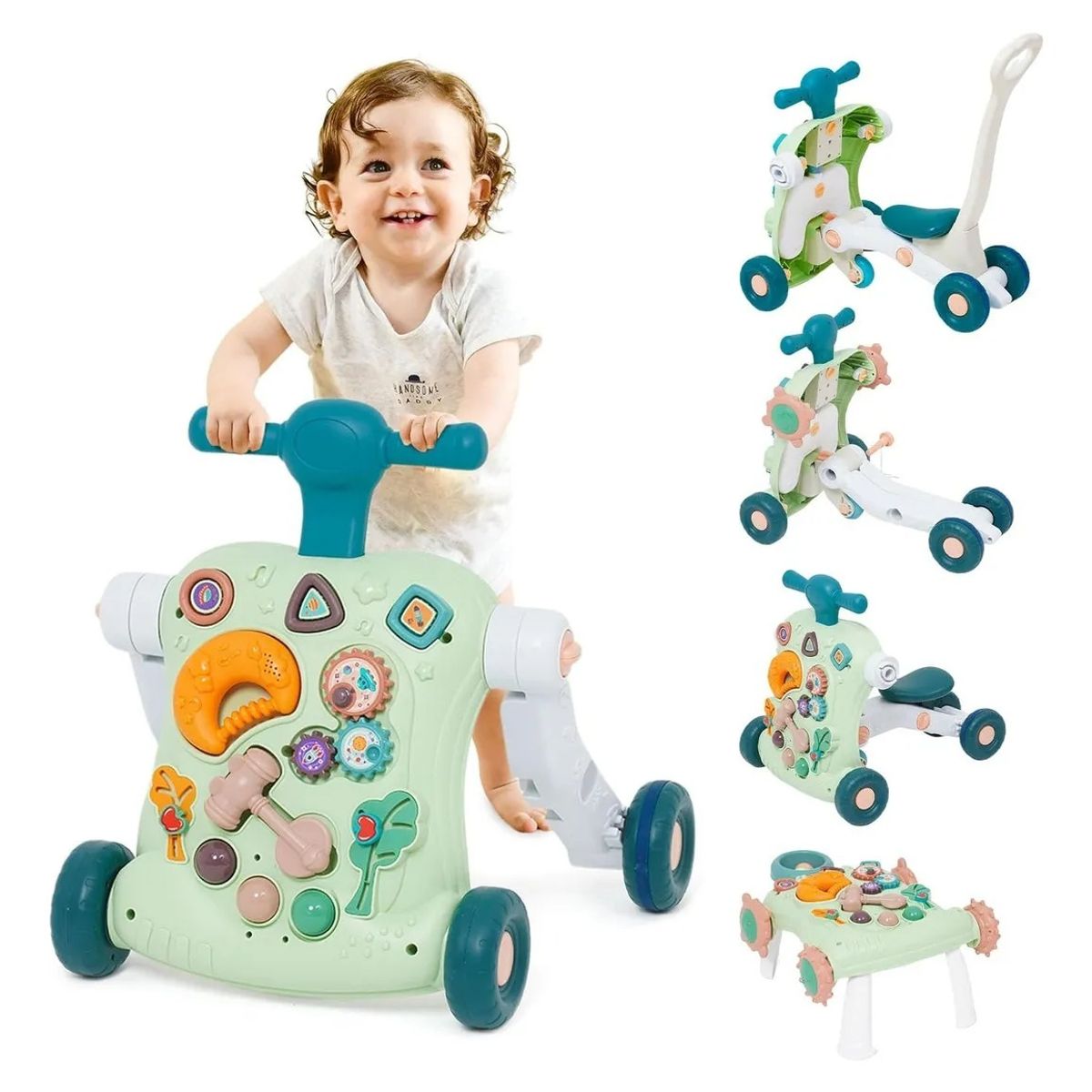 GENERICO - Caminador Con Musical De Juguete 6 En1 Andadera para Bebé