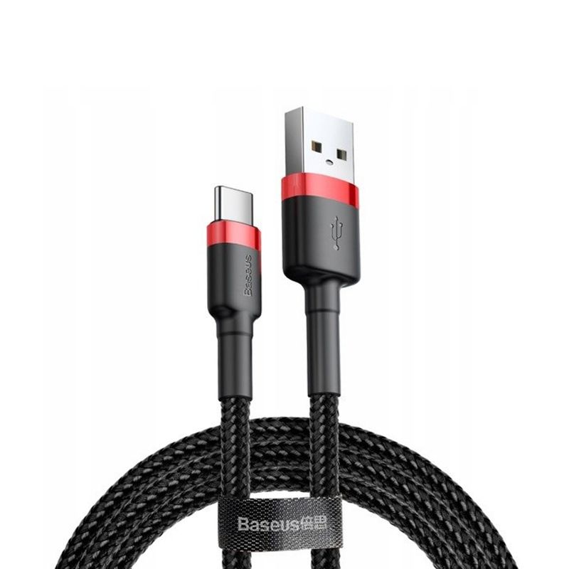 BASEUS - Cable Usb A Tipo C Carga Rapida 2.0 Baseus 2 Metros
