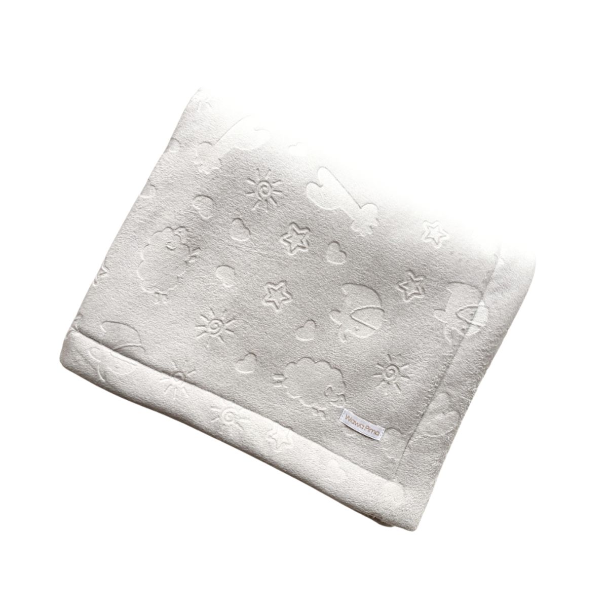 WAWA PIMA - MANTA DE INVIERNO GRAY CARNERITO