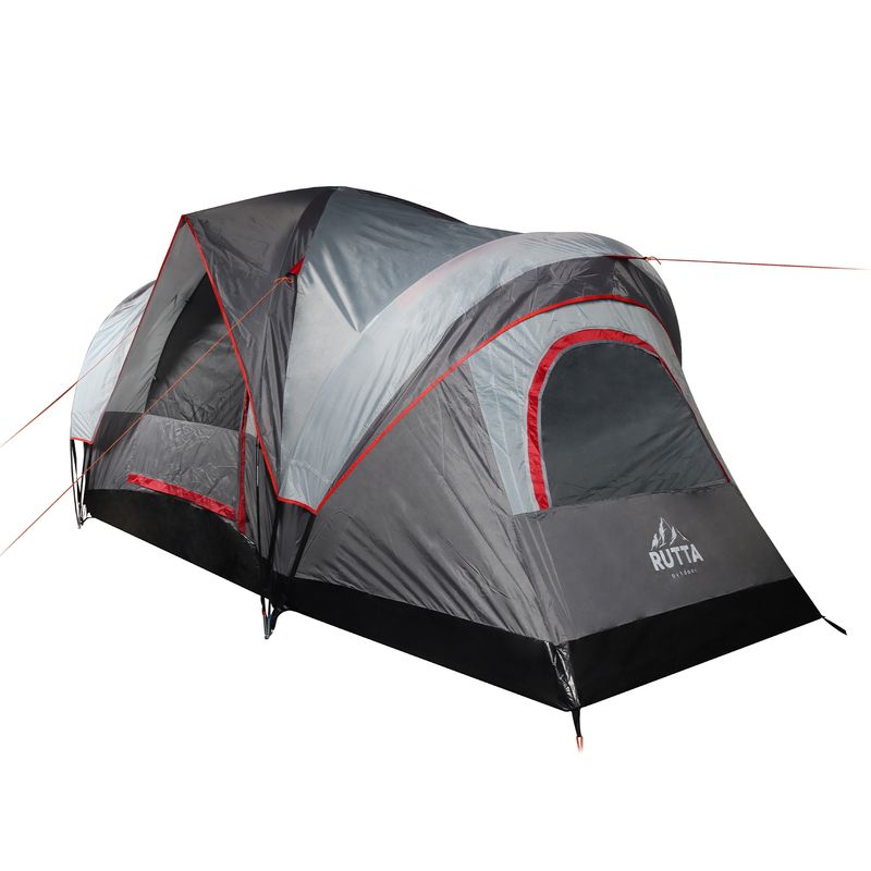 ATLETIS - Carpa 6 Personas Camping Outdoor Gris