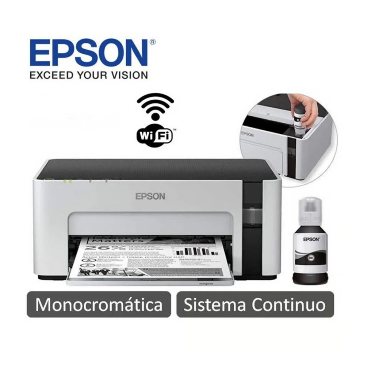 EPSON - Impresora Monocromatica Epson M1120 WIFI USB