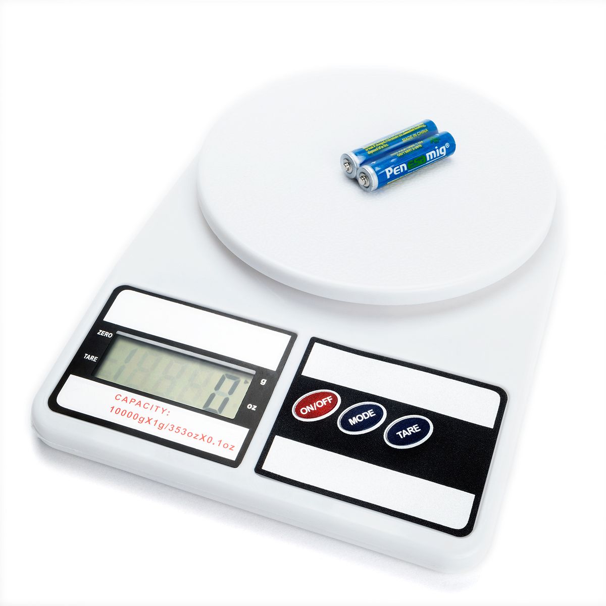 GENERICO - Balanza Gramera Digital para Laboratorio 10 KG