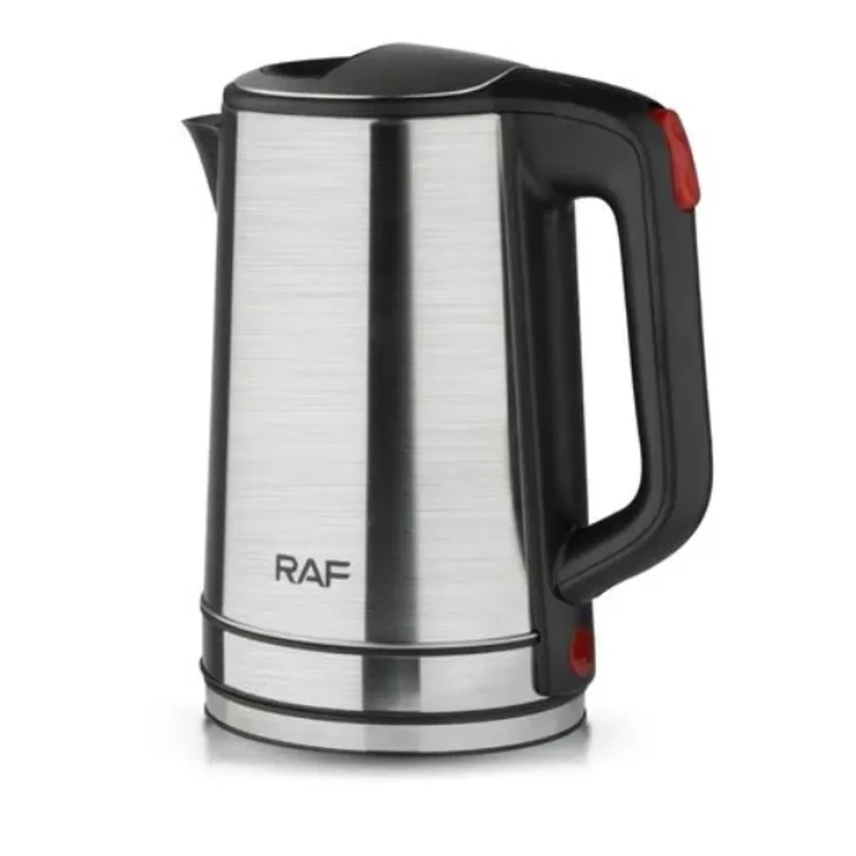 RAFF - HERVIDOR DE AGUA DE ACERO INOXIDABLE CON SILBATO 1800W