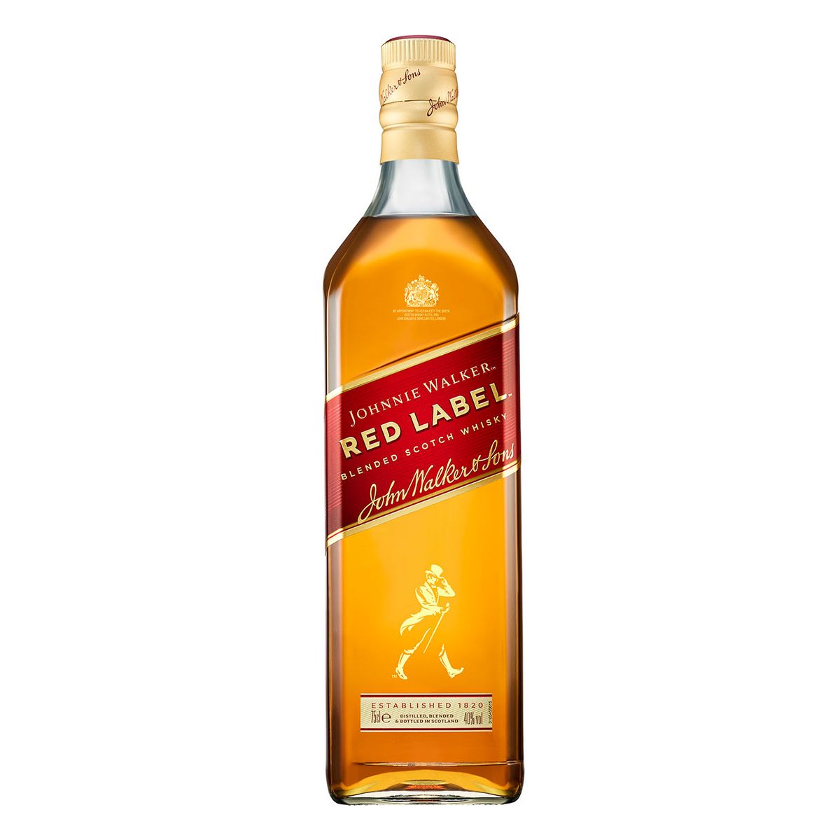 JOHNNIE WALKER - WHISKY JOHNNIE WALKER RED LABEL 750ML