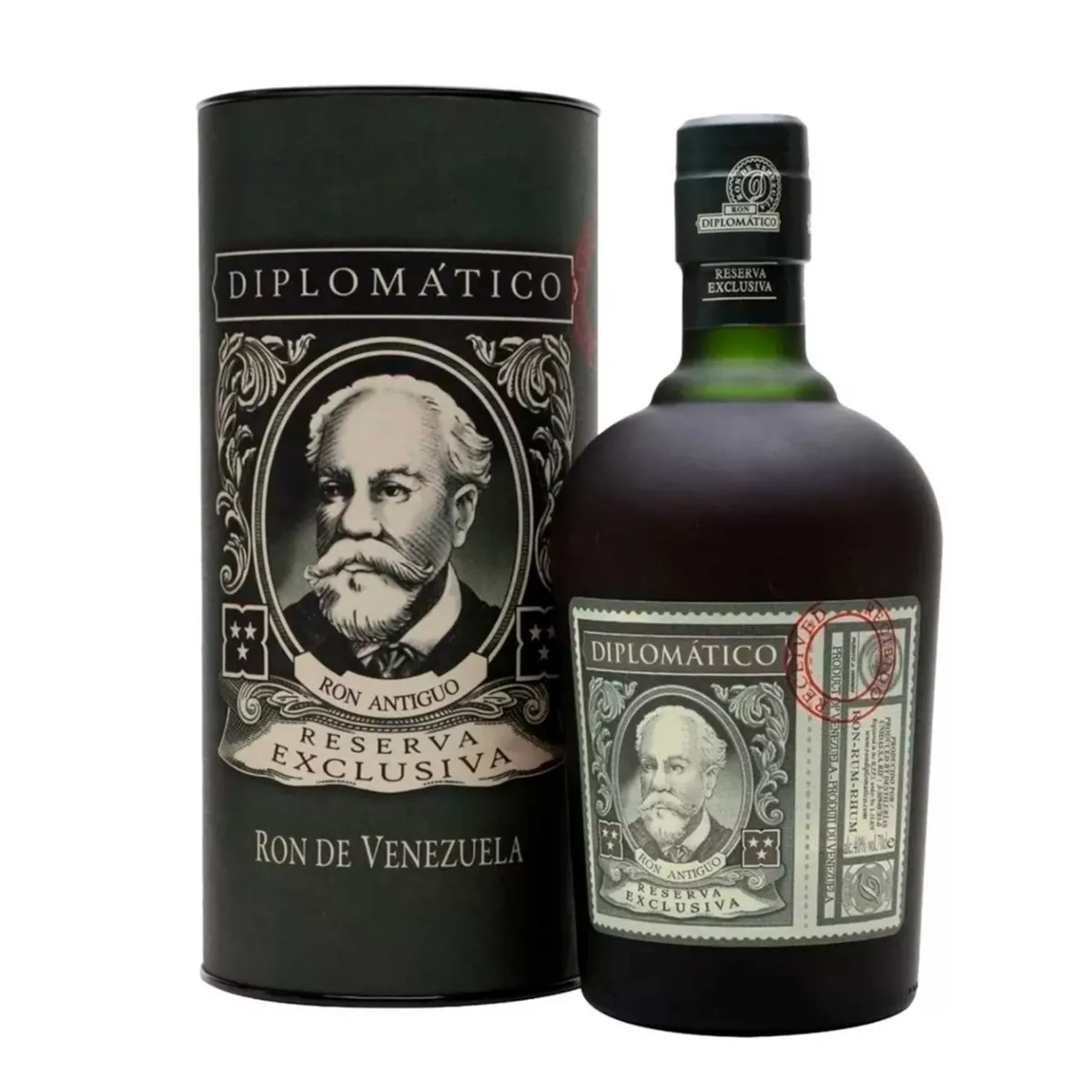 RON DIPLOMATICO - RON DIPLOMATICO RESERVA EXCLUSIVA CON ESTUCHE 700ML