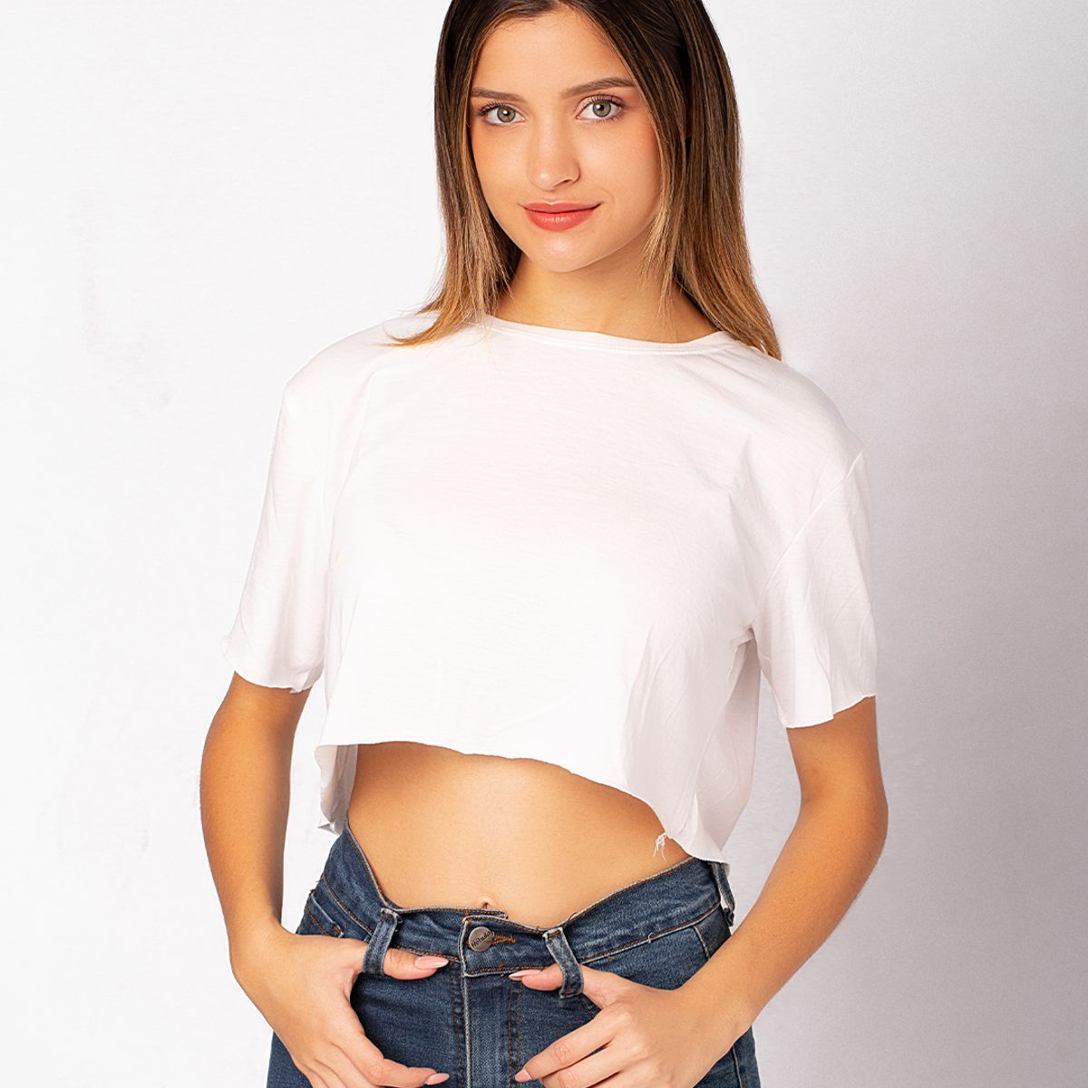 NEBULA - Polo Crop Maya 3.0 - Nébula - Perla