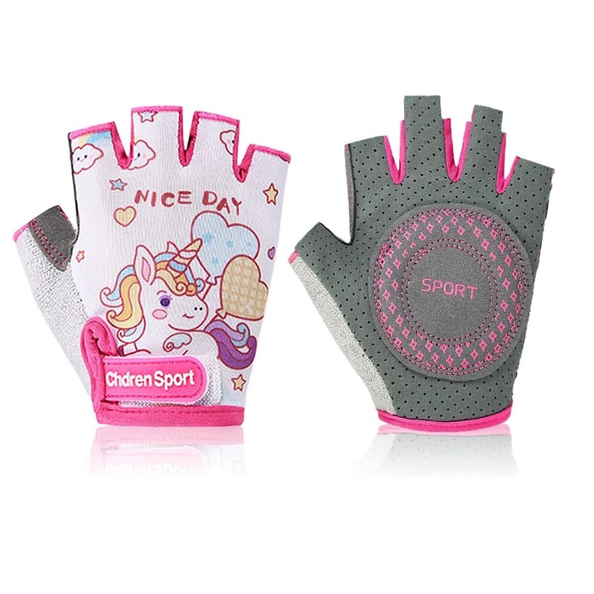 GENERICO - GUANTES SIN DEDOS PARA NIÑAS TALLA L