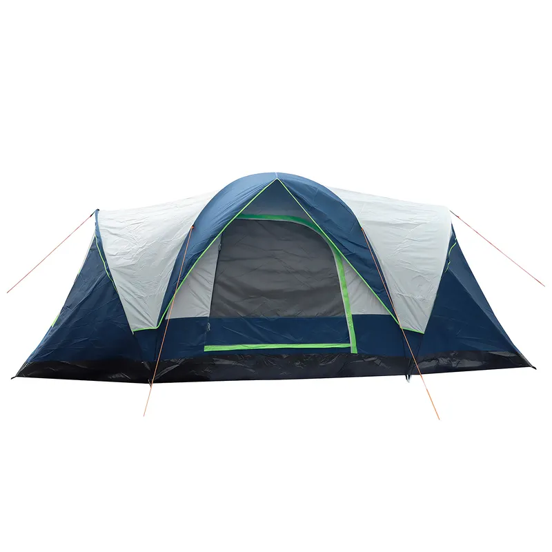 ATLETIS - Carpa 8 Personas Camping Outdoor Azul