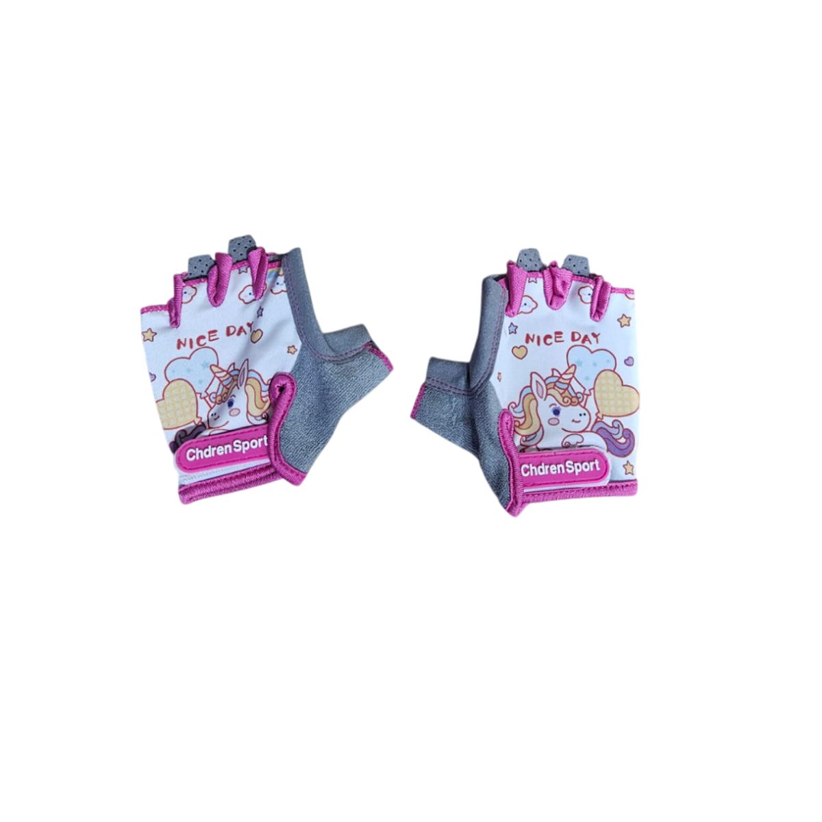 GENERICO - GUANTES DE CICLISMO PARA NIÑAS A PRUEBA DE GOLPES NIÑA TALLA L