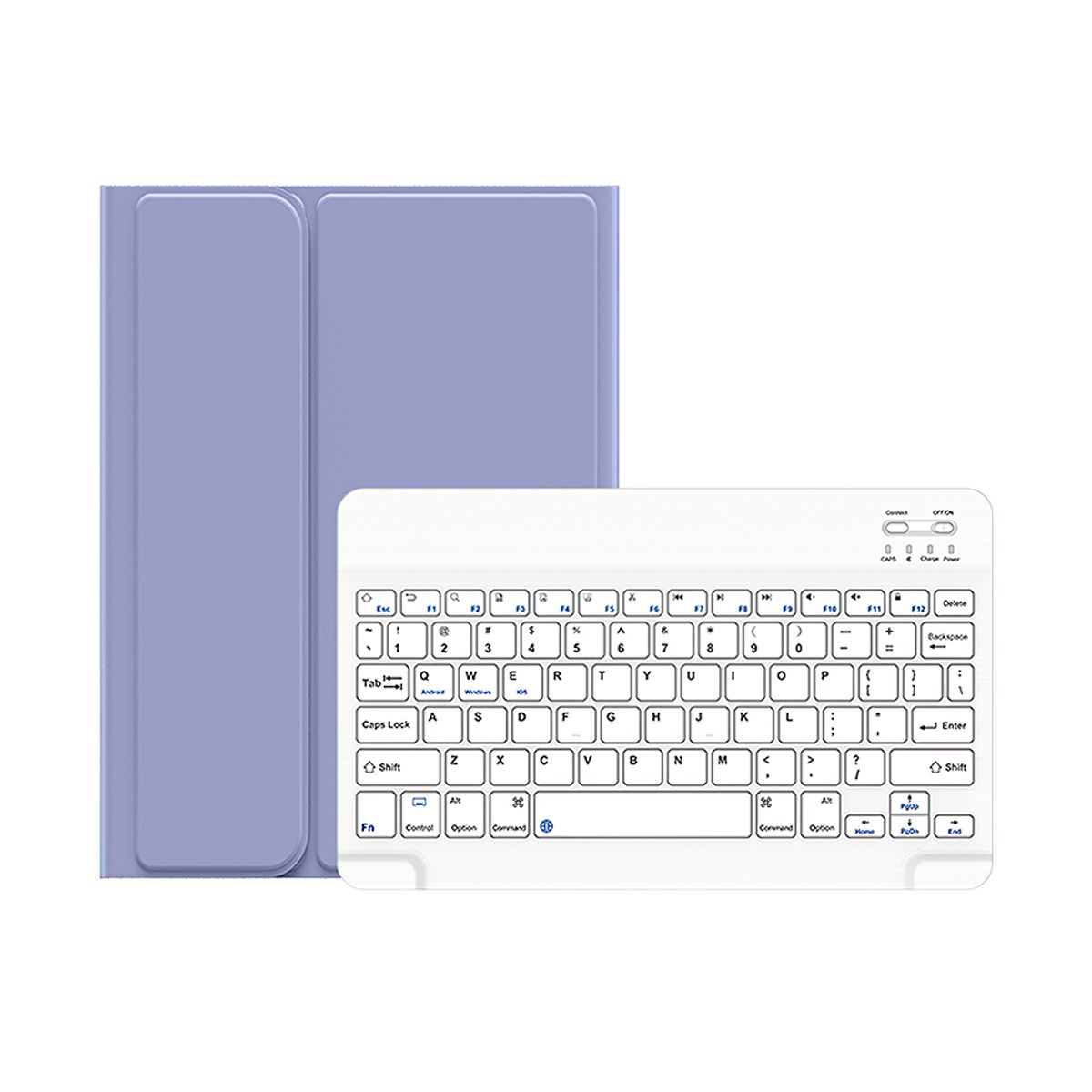USAMS - Protector cover para iPad  + Teclado - 10.2" Morado USAMS