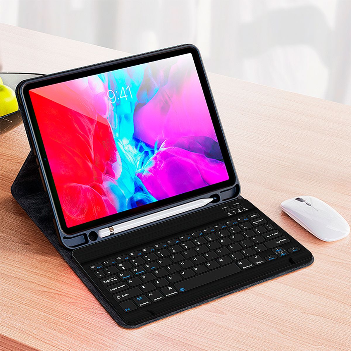 USAMS - Protector Cover para iPad  Air + Teclado - 10.9" USAMS Negro