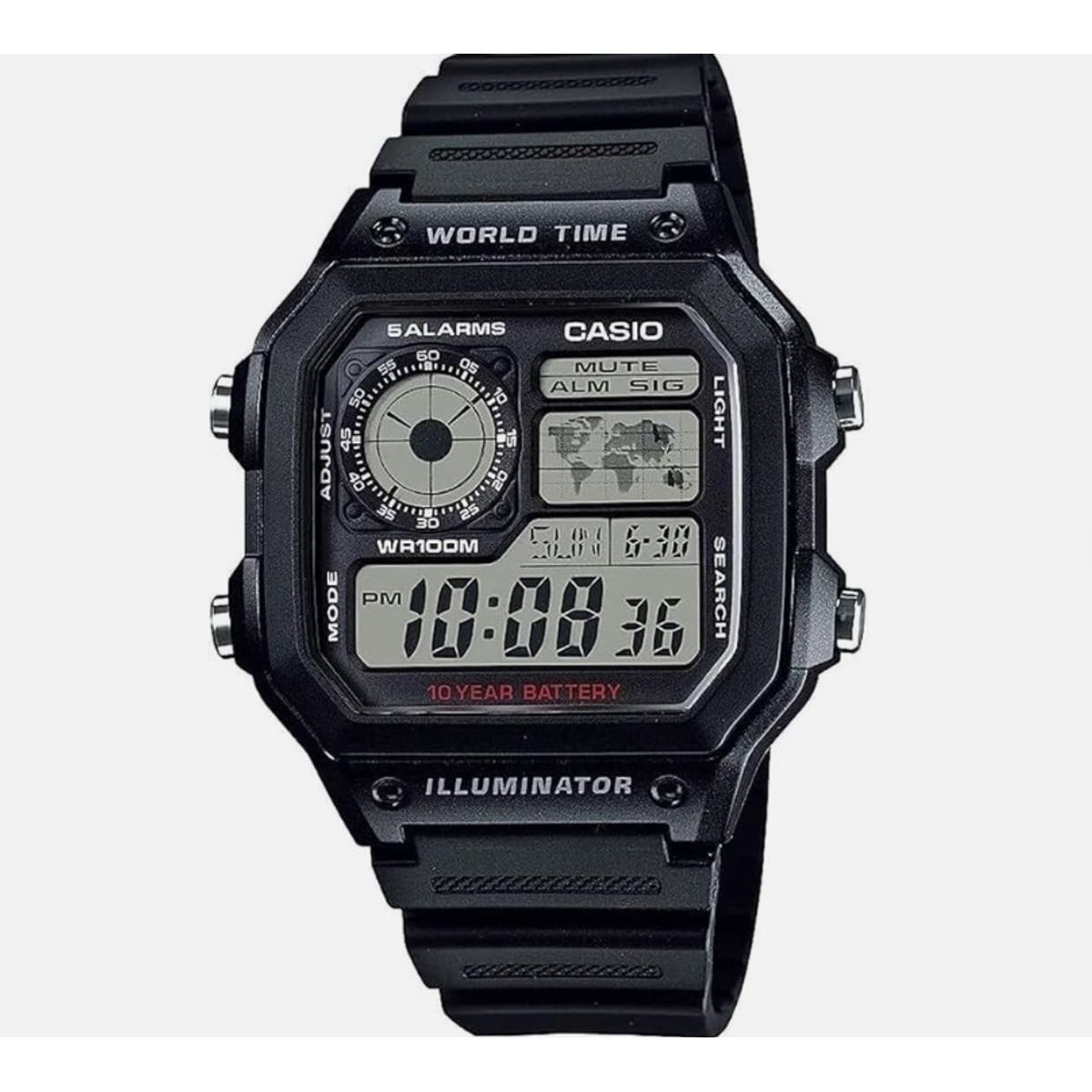 CASIO - Reloj Casio Digital Hombre AE-1200WH-1A