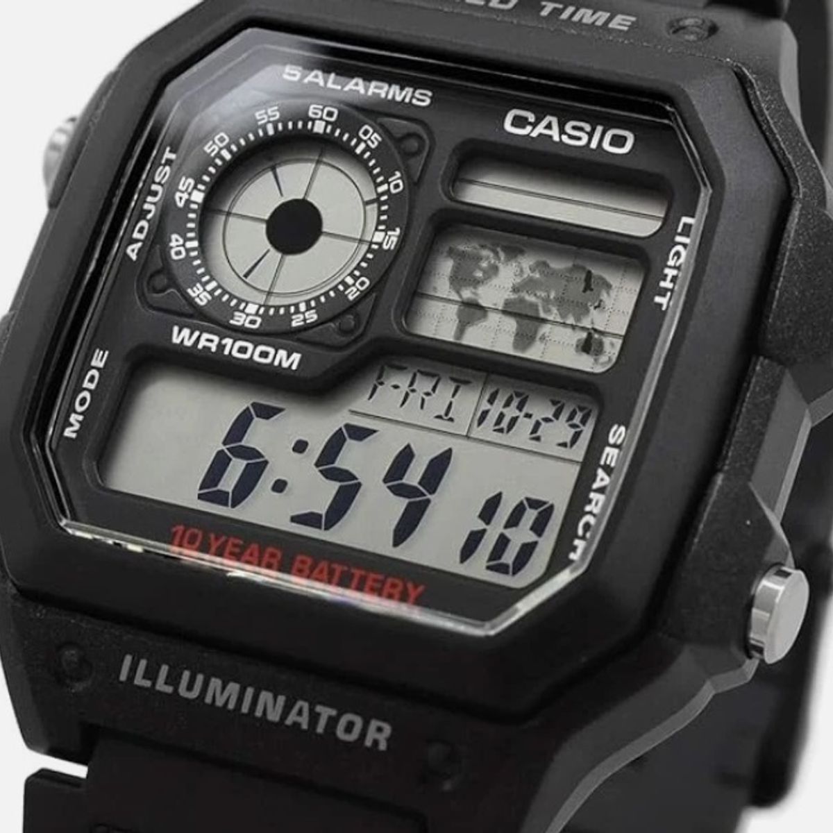 CASIO - Reloj Casio Digital Hombre AE-1200WH-1A