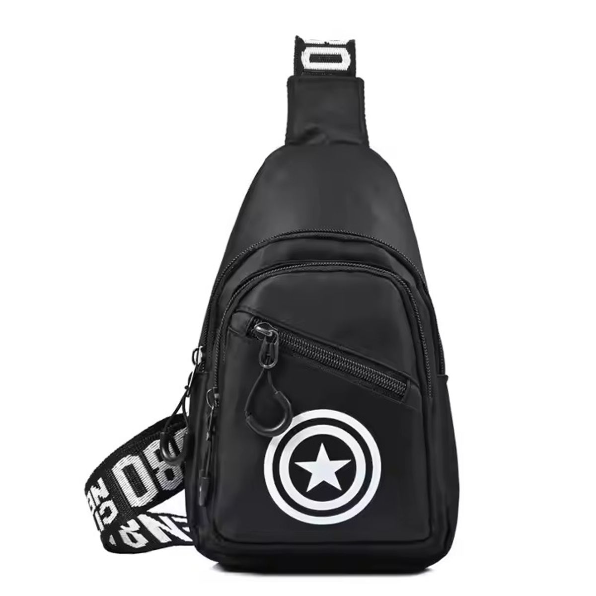 GENERICO - Morral Compacto con estampado de estrella Capitan America