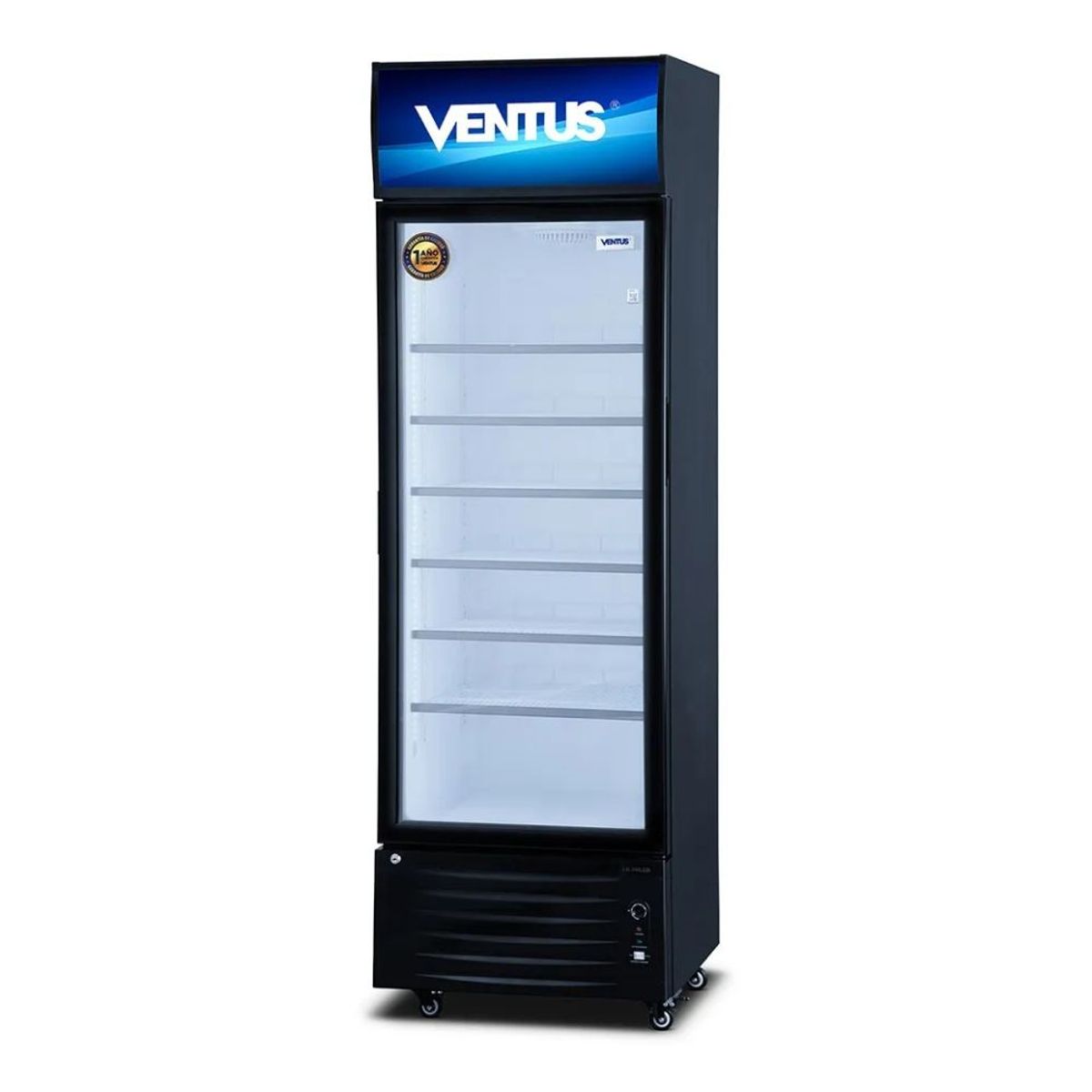 Ventus - Visicooler Ventus Vertical 360Lt LG-360 LED - Negro