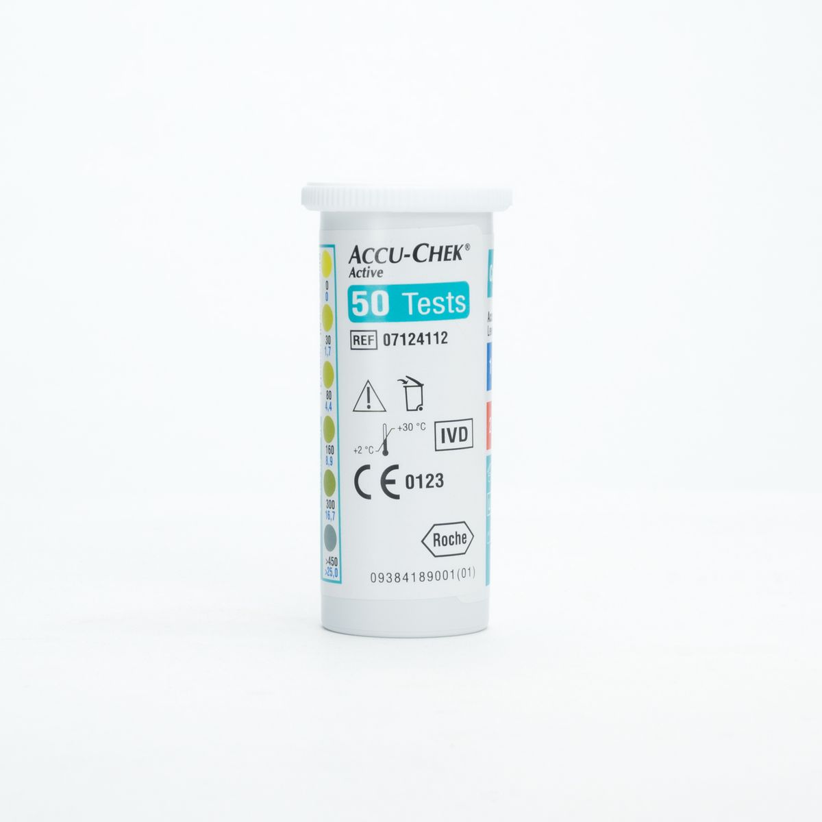 GENERICO - Tira Reactiva para Glucosa ACCU CHEK Active CAJA 50 UND