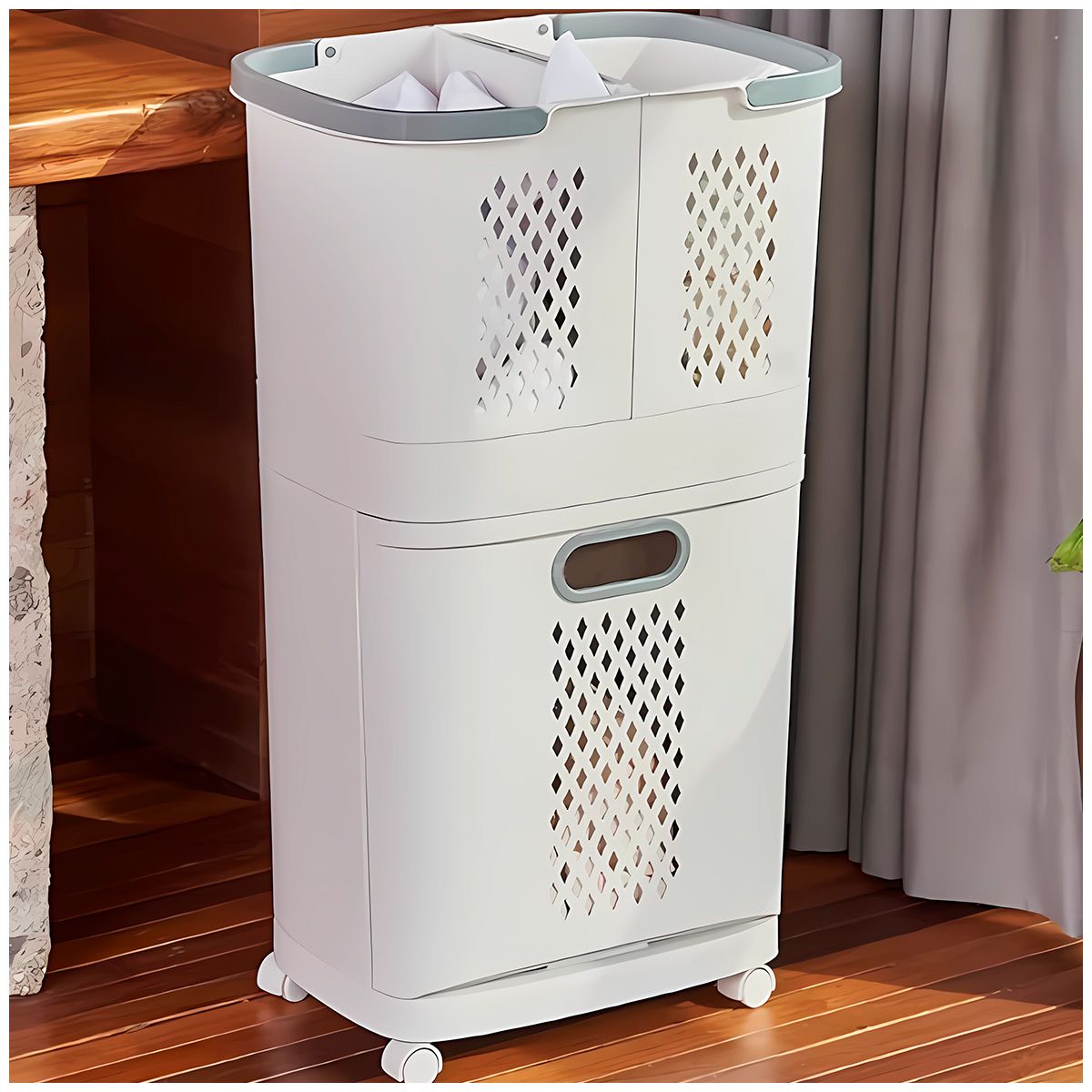 GENERICO - Cesto de Ropa Sucia Multifuncional