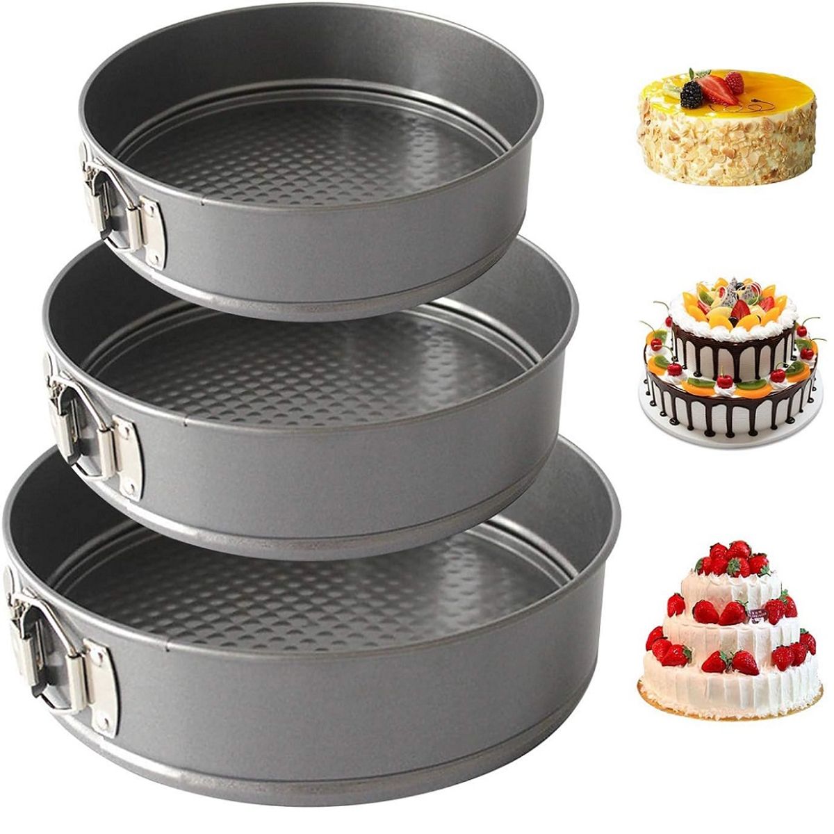 GENERICO - Molde para hornear de acero al carbono