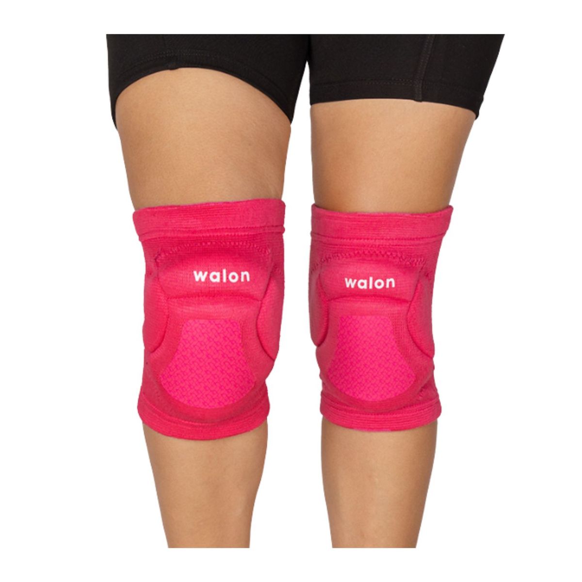WALON - Rodilleras Voley Walon Cúpula de Gel - Talla L- Fucsia