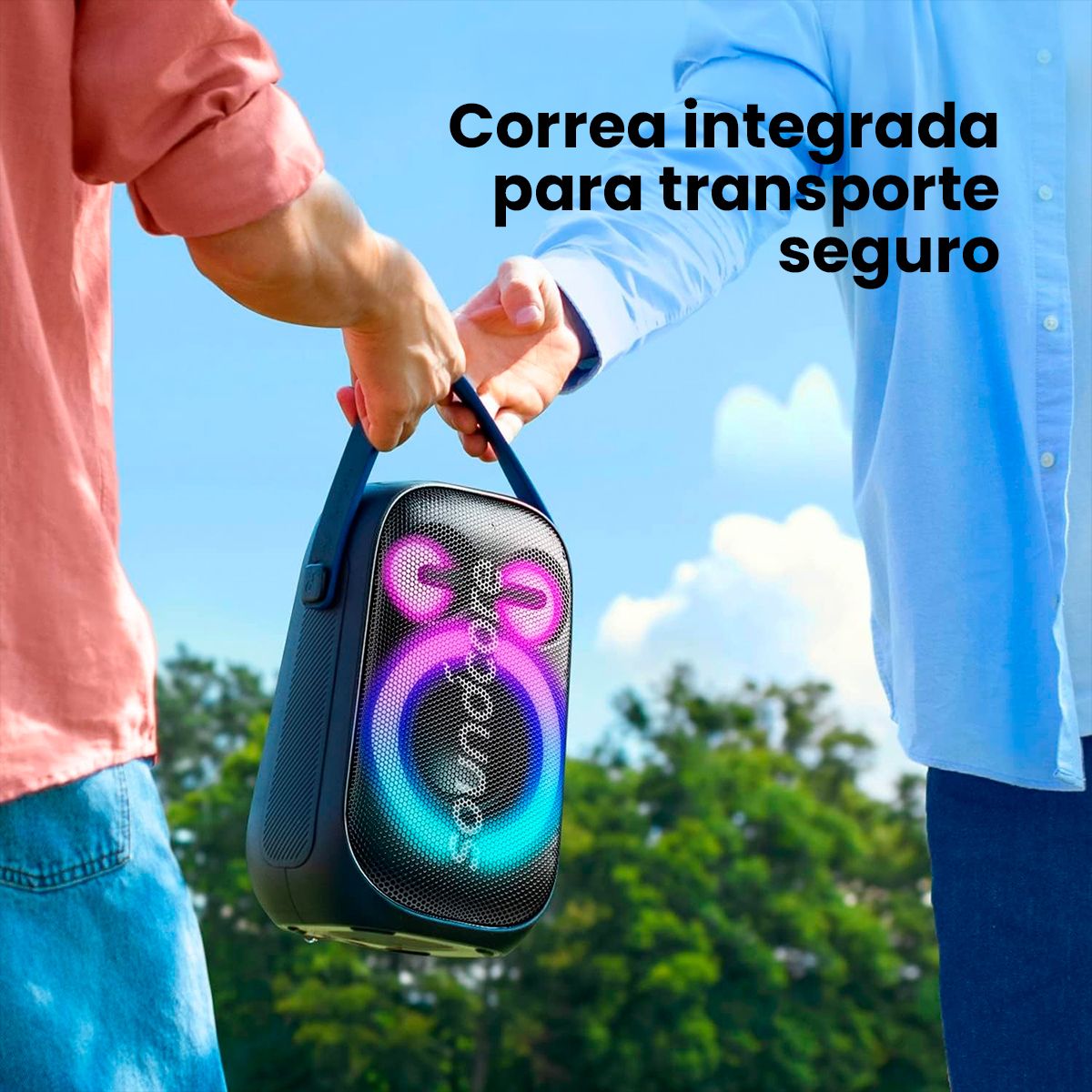 SOUNDCORE - Parlante Soundcore Rave Neo 2 Bluetooth Ipx7 80w Partycast 2.0