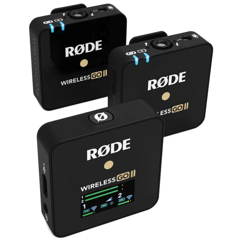 RODE - Rode Sistema de micrófono inalámbrico II - 24 ghz