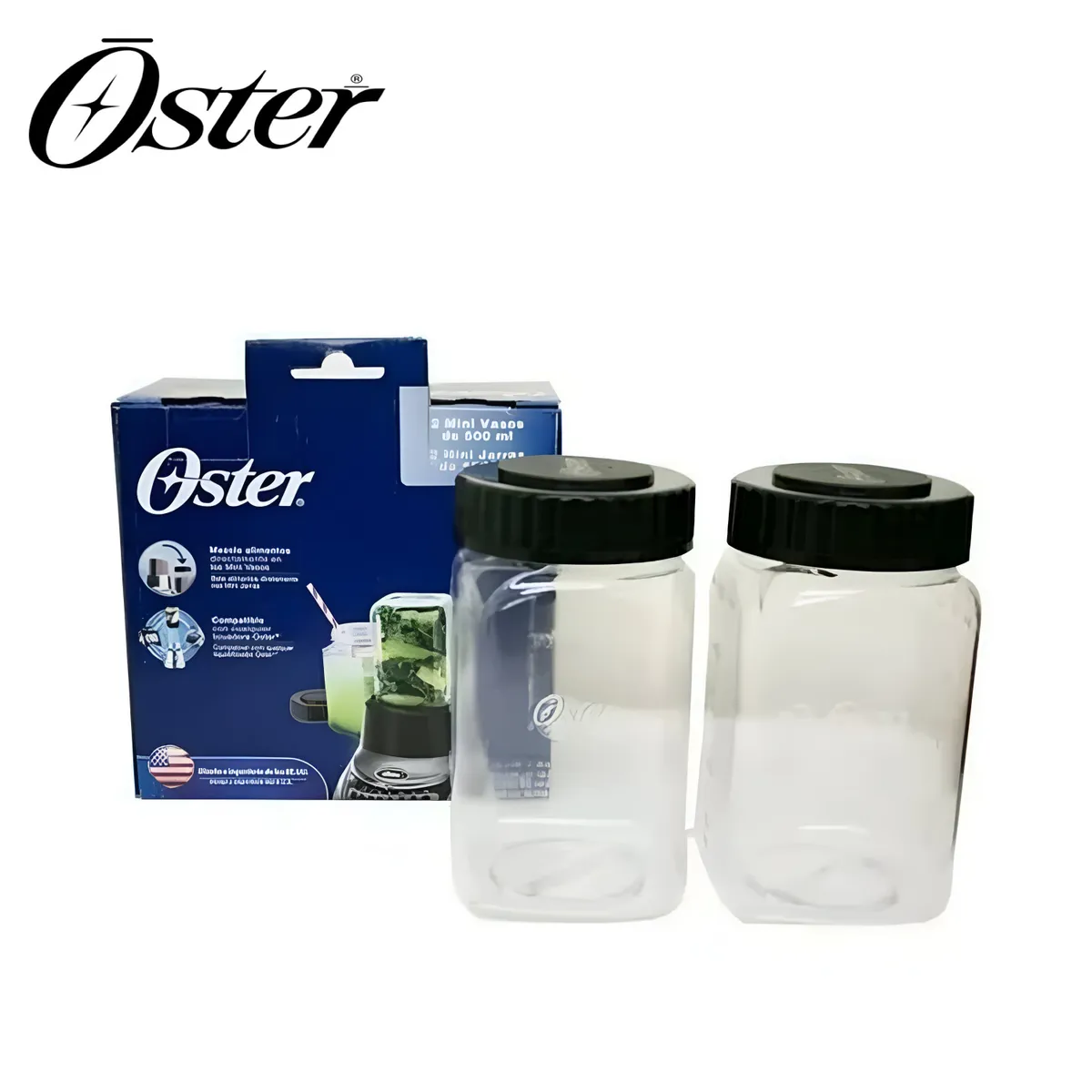OSTER - 2 Mini jarras Oster® de 500 ml BLSTMJ-500