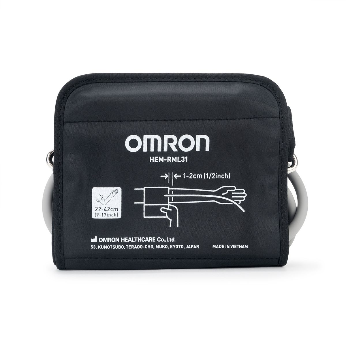 OMRON - Brazalete Universal de 22 a 42 CM para Tensiómetro OMRON HEM-RML31