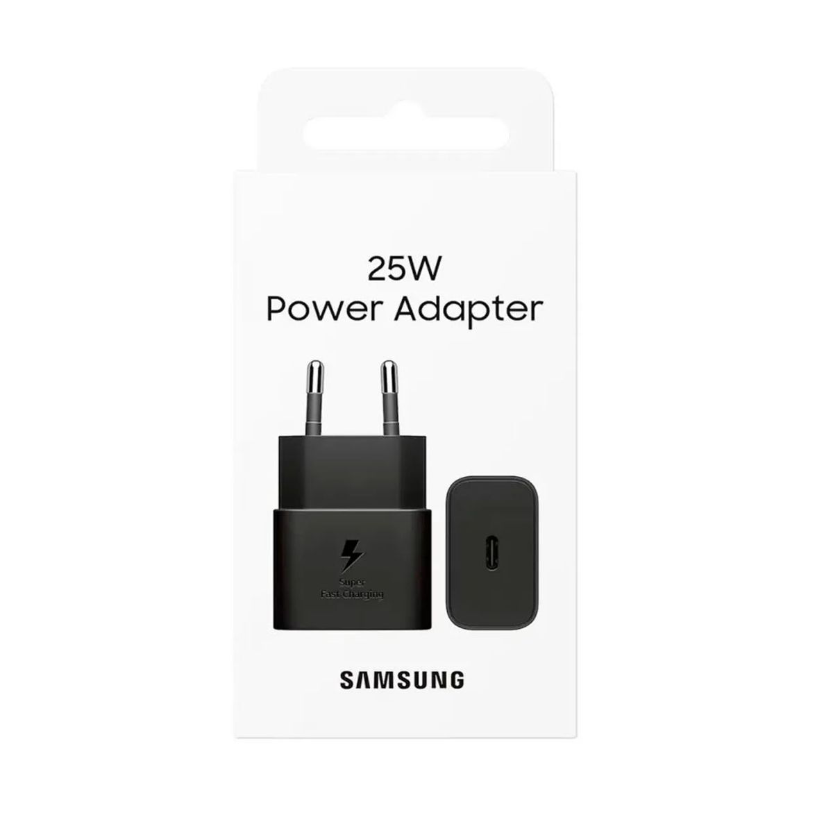 SAMSUNG - Cargador Samsung 25W Adaptador para Galaxy Tab S8 S8+ S8 Ultra Negro