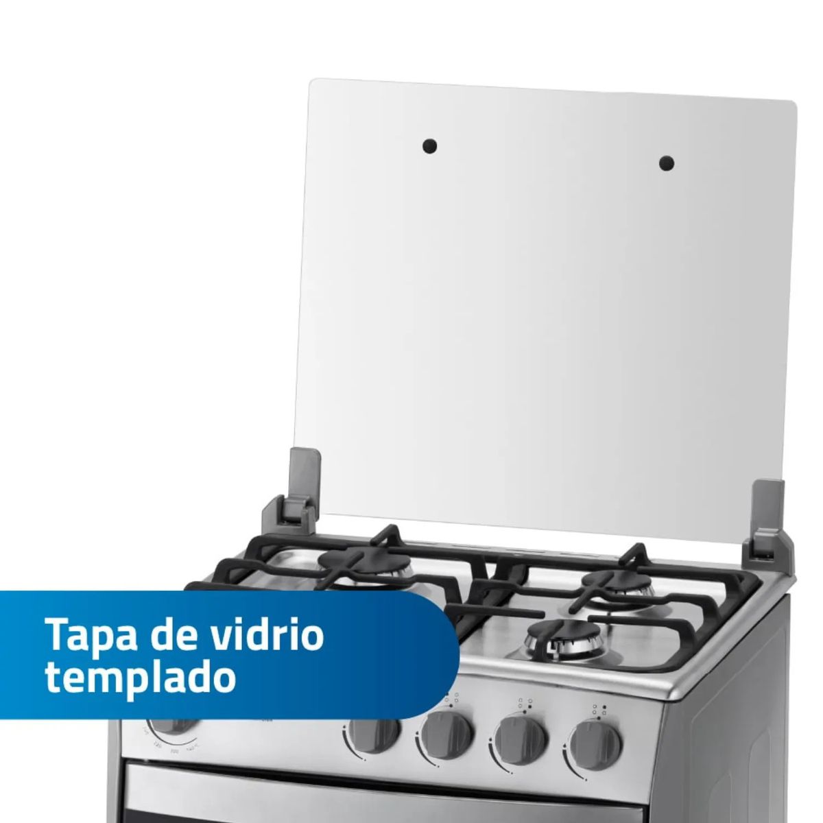 INDURAMA - Cocina Indurama Coruña 4 Quemadores Croma