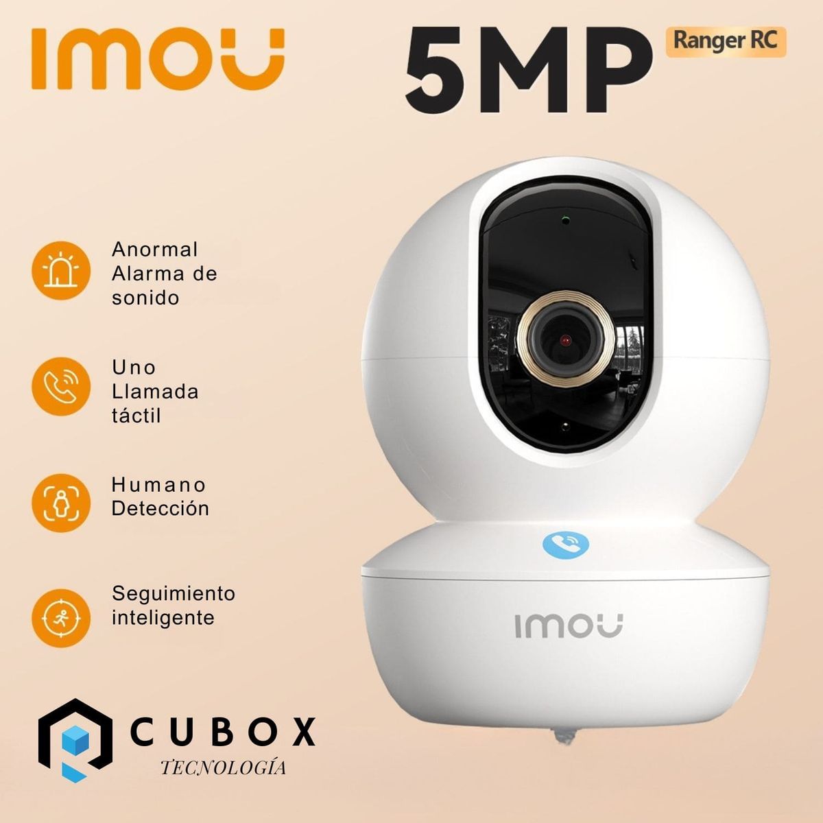 IMOU - IMOU RANGER RC - 5MP - 3K - CAMARA IP