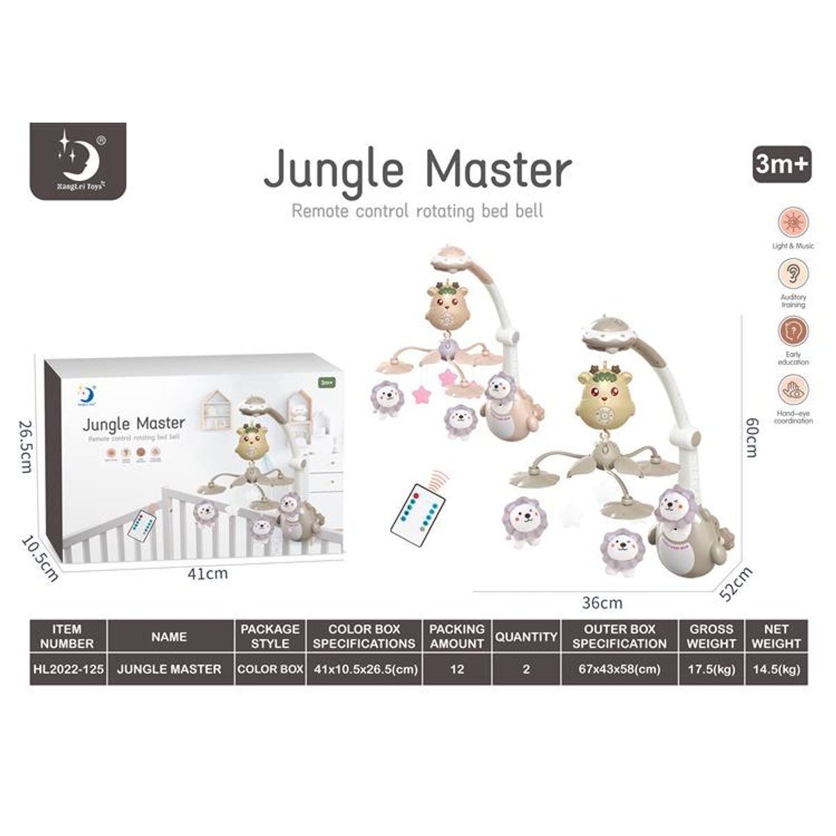 GENERICO - Móvil Control Remoto Rosado