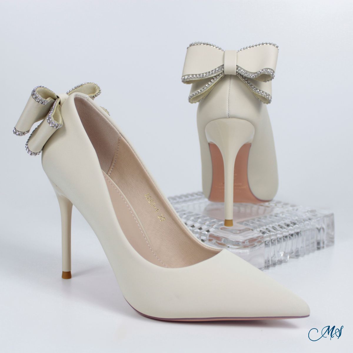 MARGLO SHOES - Zapatos de vestir Blanco hueso M30