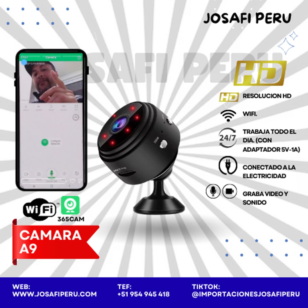 GENERICO - Dispositivo Cámara  A9