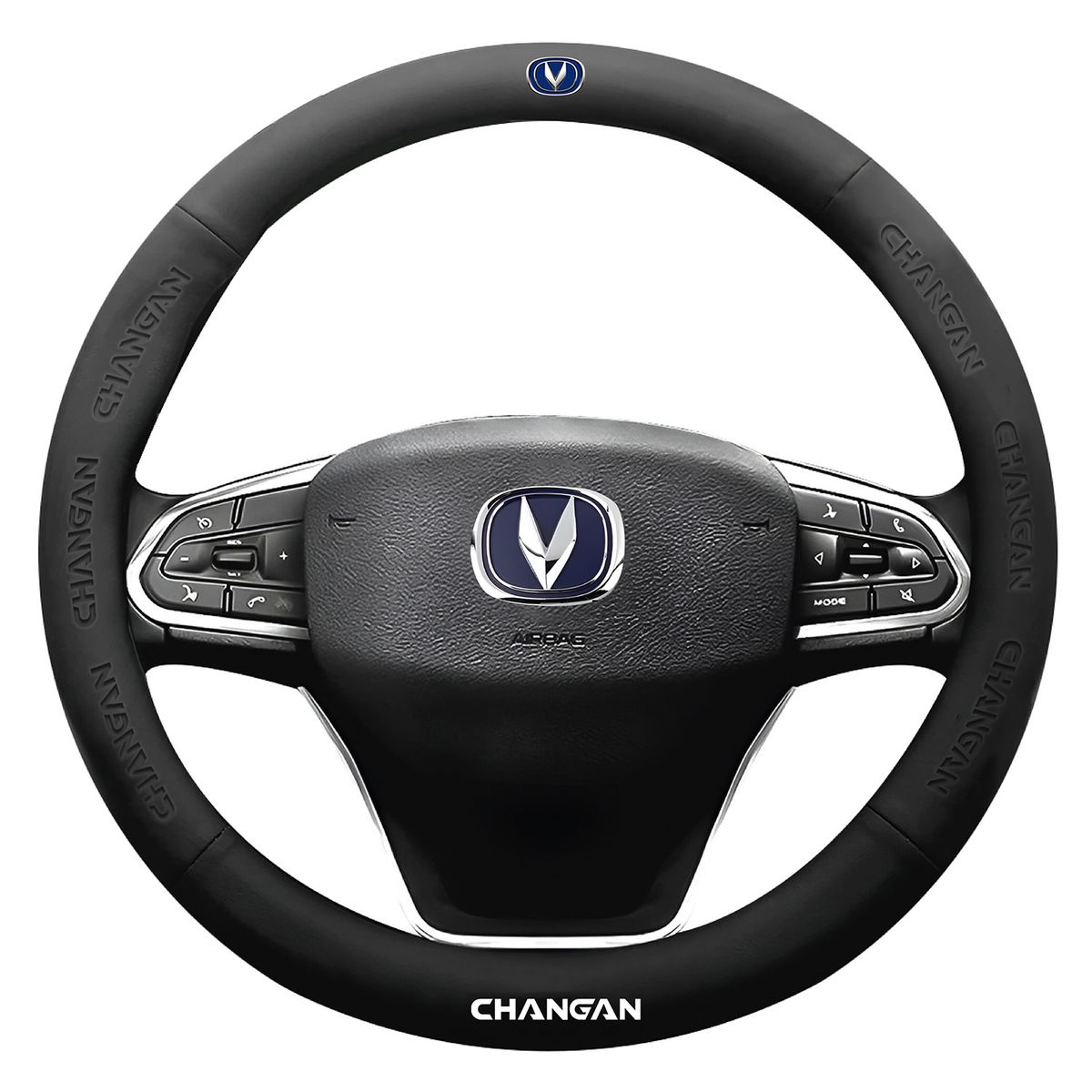 JET - Funda De Volante+Fibra De Carbono Tipo D Changan