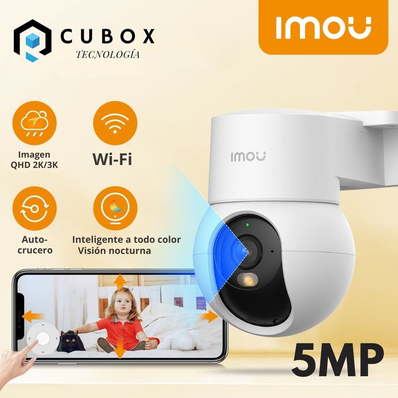 IMOU - CAMARA IMOU RANGER MINI 5MP WIFI SMART FULLCOLOR