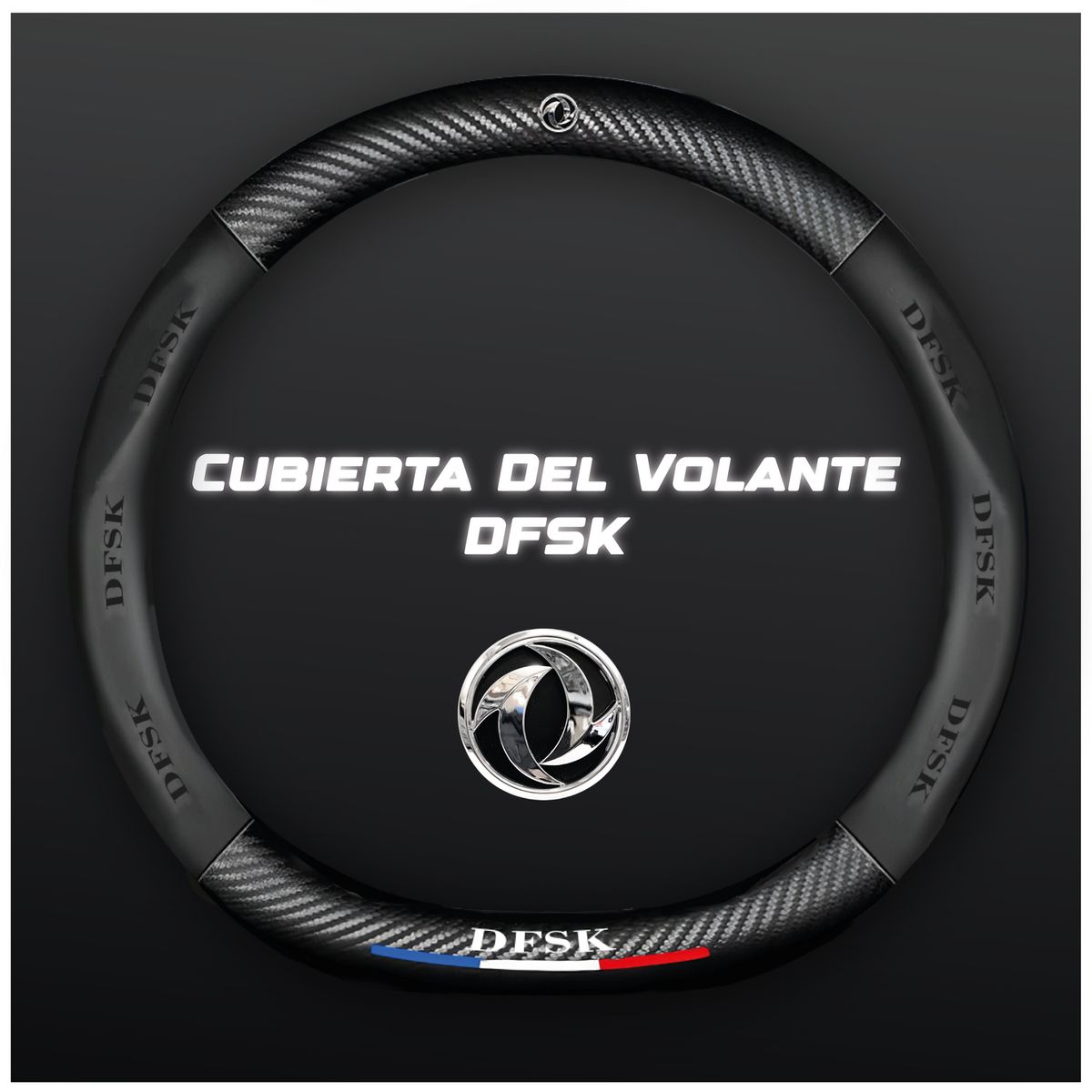 JET - Funda De Volante Dfsk Glory Premiun Negro