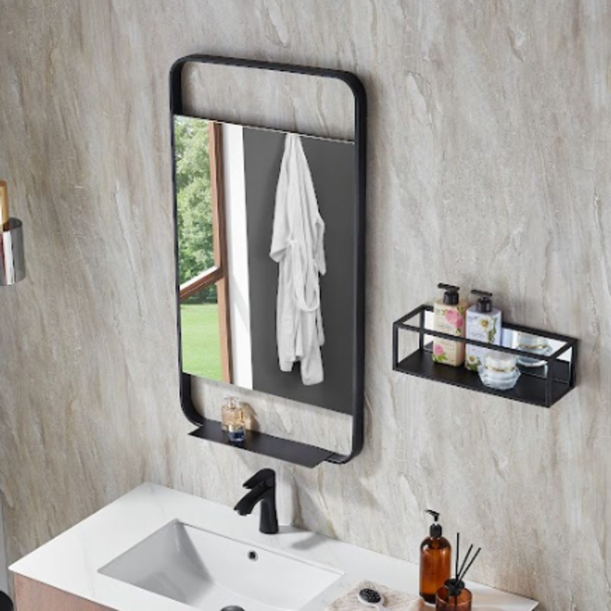 GENERICO - Espejo Mila con luz LED