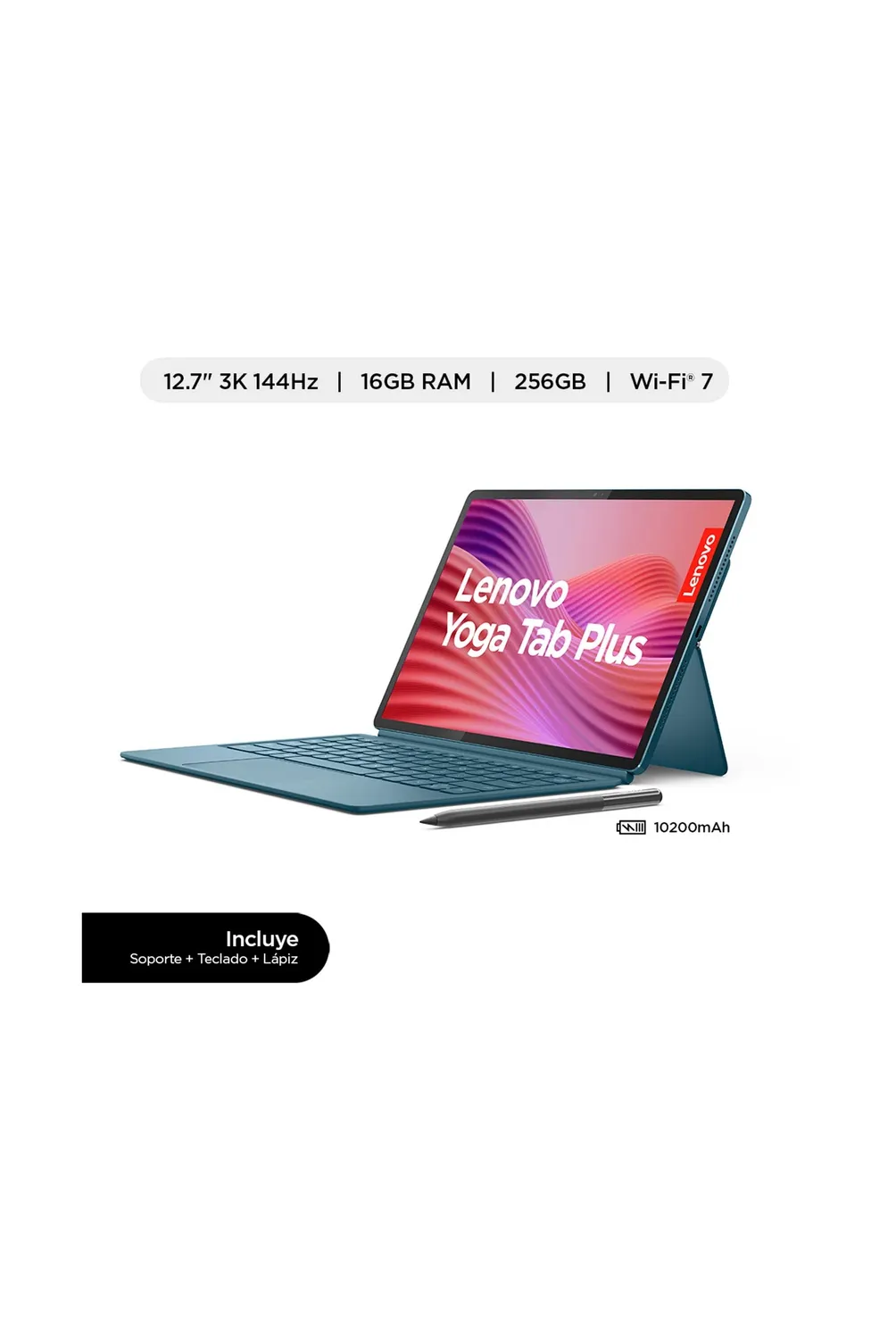 Tablet Lenovo Yoga Tab Plus TB520FU IA 127 3K 16GB 256GB Lápiz Tab