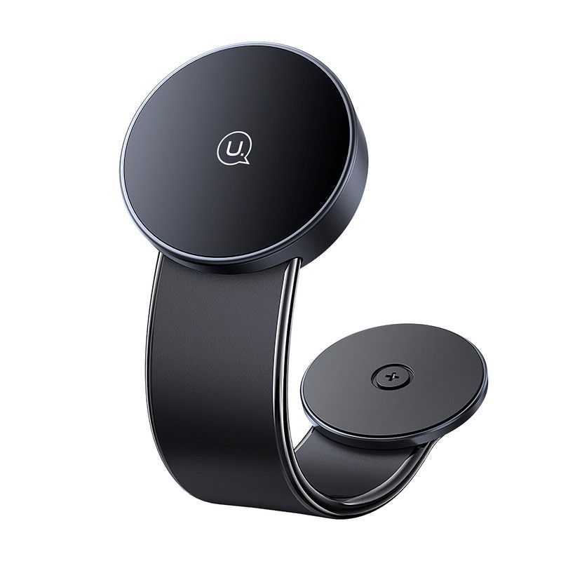 USAMS - Soporte auto para celular magnético USAMS Negro ZJ079