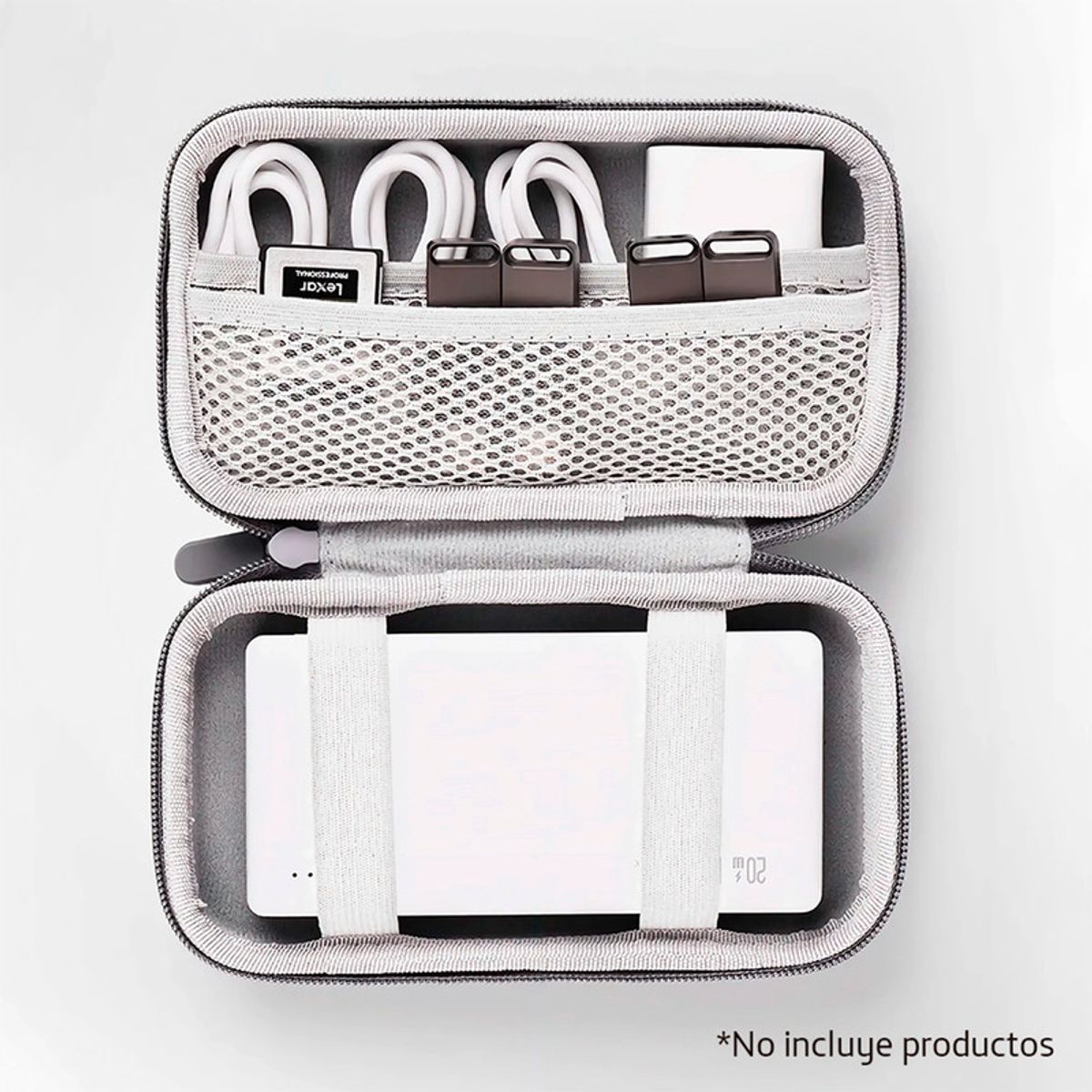 USAMS - Estuche Organizador cables y Accesorios USAMS 18x 10 x 5cm