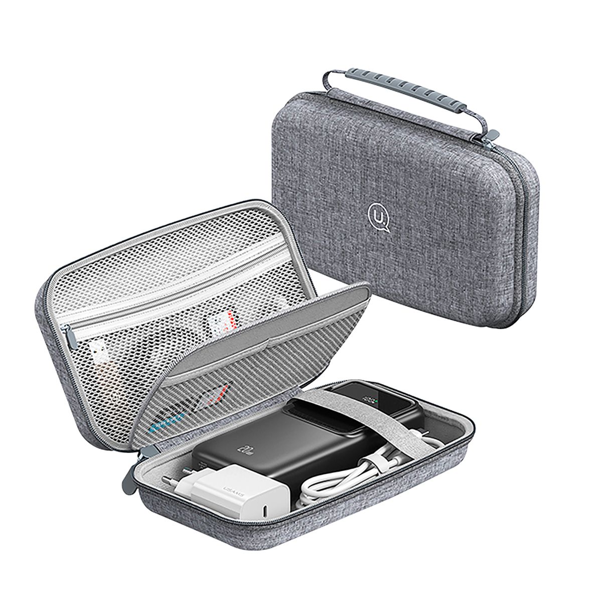 USAMS - Estuche Organizador cables y Accesorios USAMS 22 x 14 x 8cm