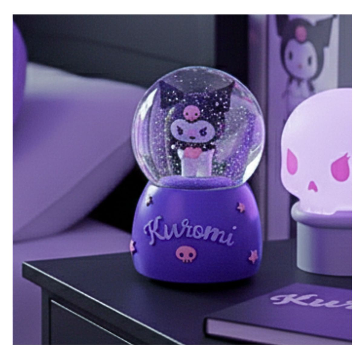 GENERICO - Esfera Musical Con Luces con Figura Decorativa Kitty