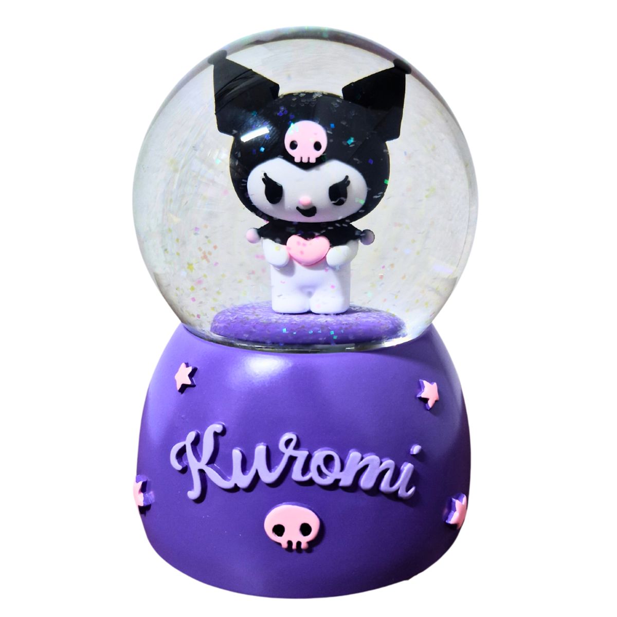 GENERICO - Esfera Musical Con Luces con Figura Decorativa Kitty