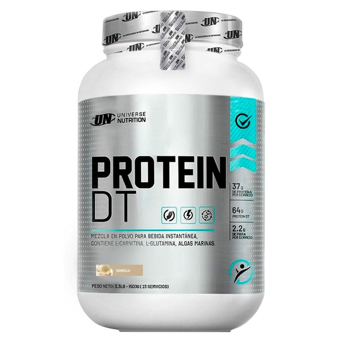 UNIVERSE NUTRITION - PROTEÍNA PROTEIN DT 1.5 KG VAINILLA MÁS SHAKER