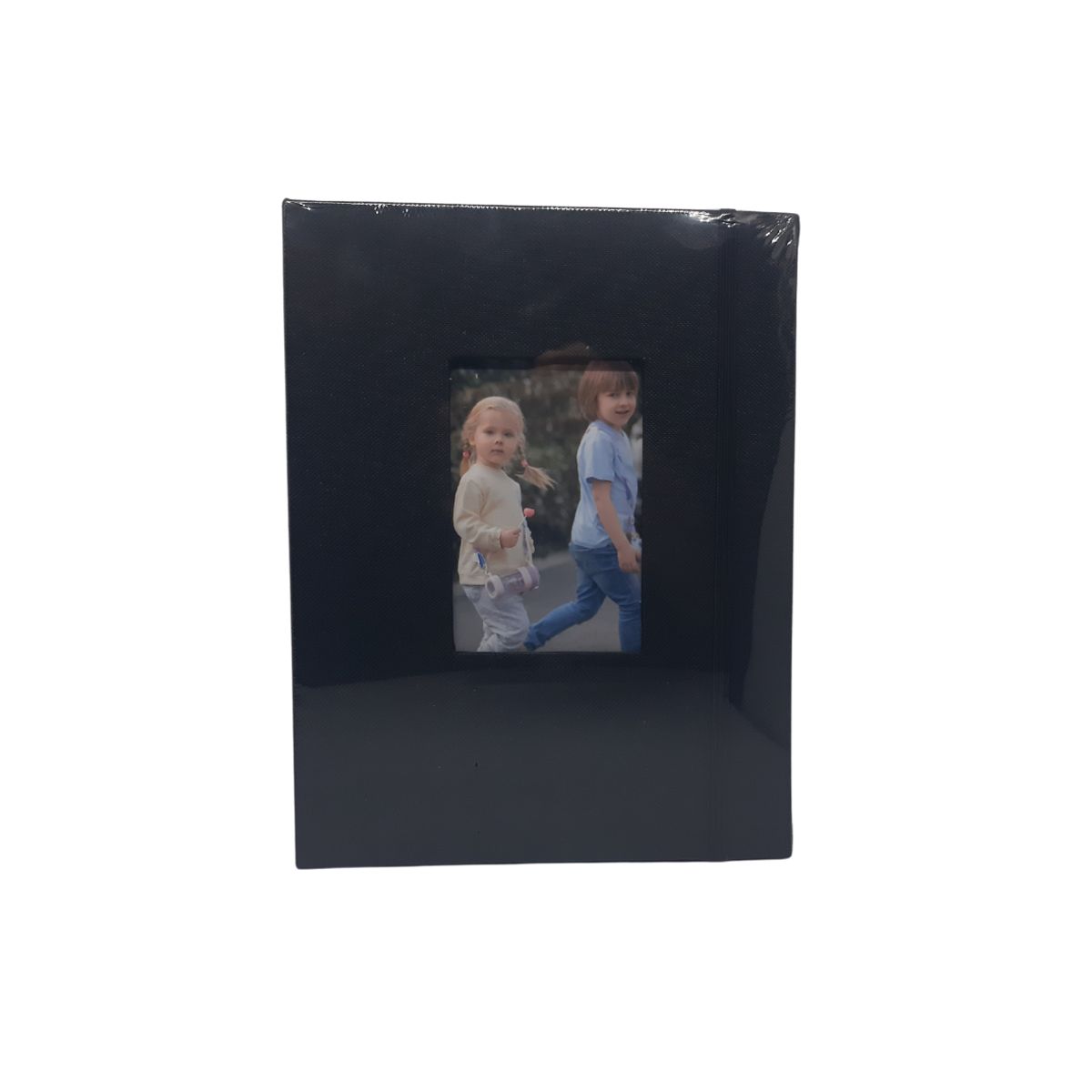 GENERICO - Album para 52 fotos 10x15cm con Cubierta de Lino Negro