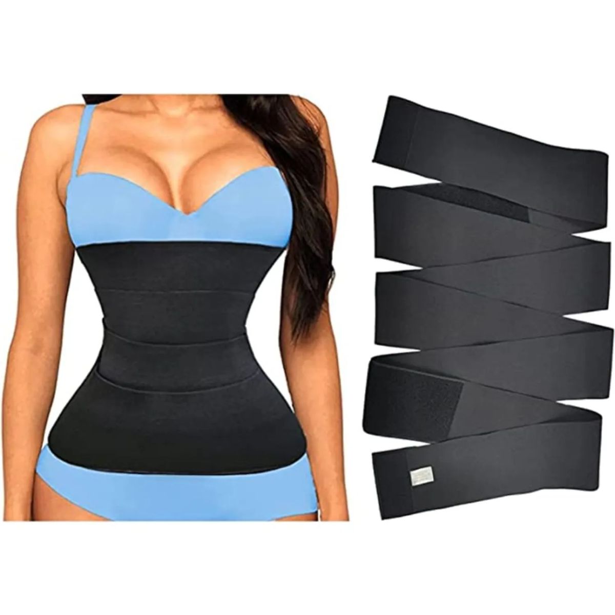 GENERICO - Faja cinta moldeadora de entrenamiento para abdomen mujeres